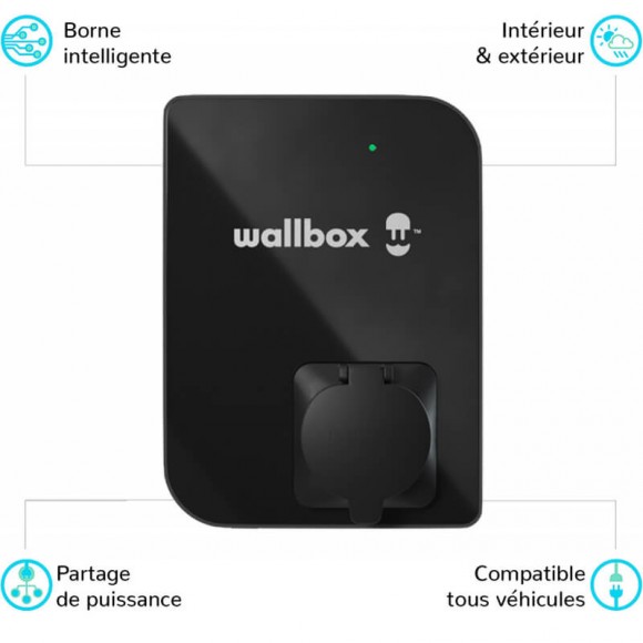 Borne de recharge Copper SB pour Mercedes Classe B Elec. Drive - Bluetooth - Wifi - RFID